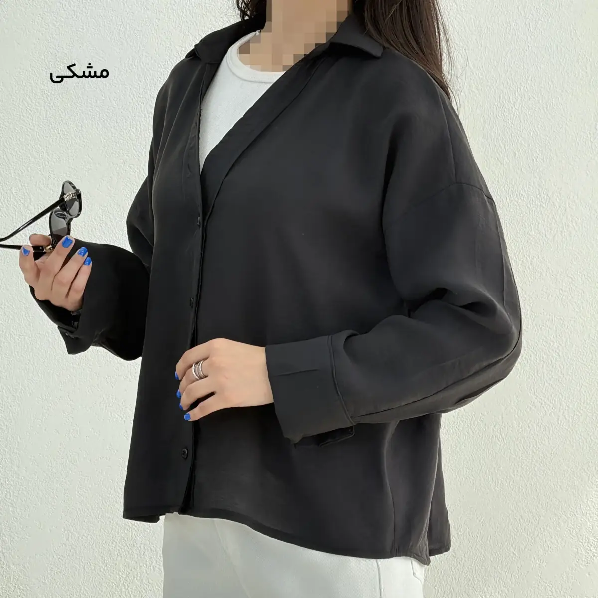 شومیز سیلک زنانه پشت پیله | آی بولک