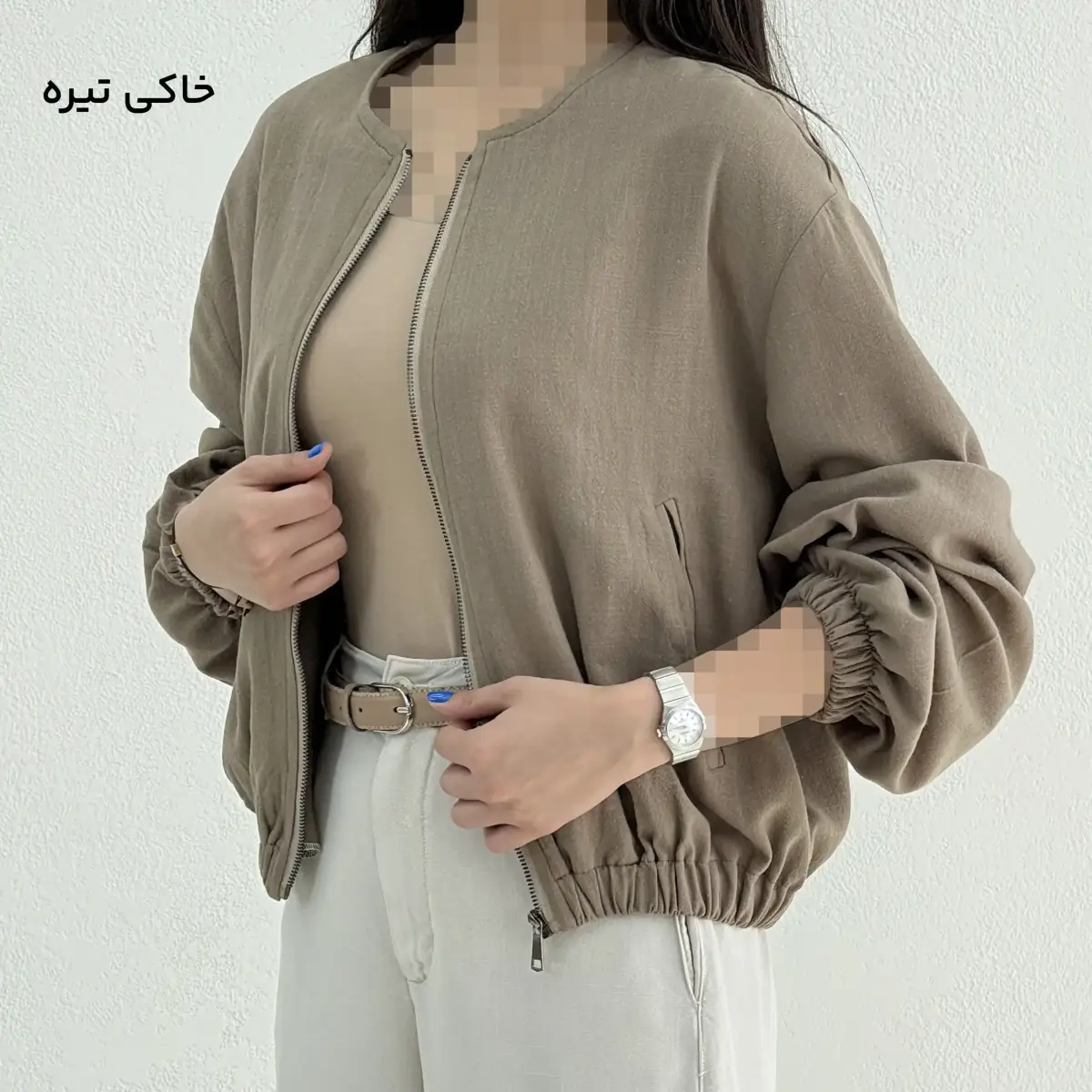 بامبر زنانه لینن جیب فیلتو | آی بولک