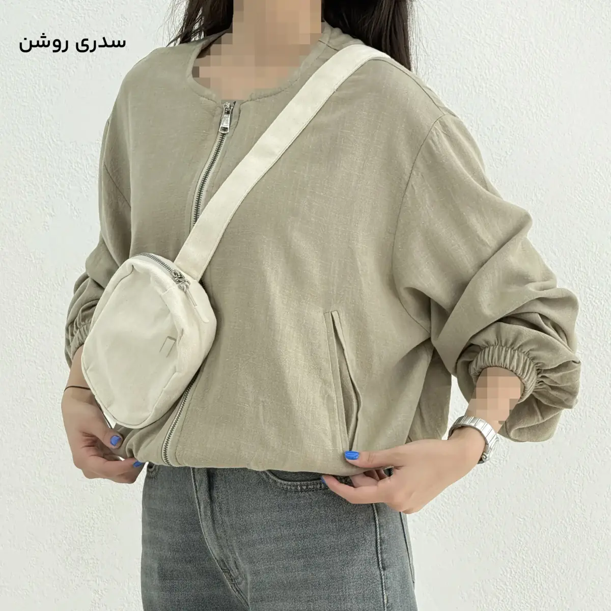 بامبر زنانه لینن جیب فیلتو | آی بولک
