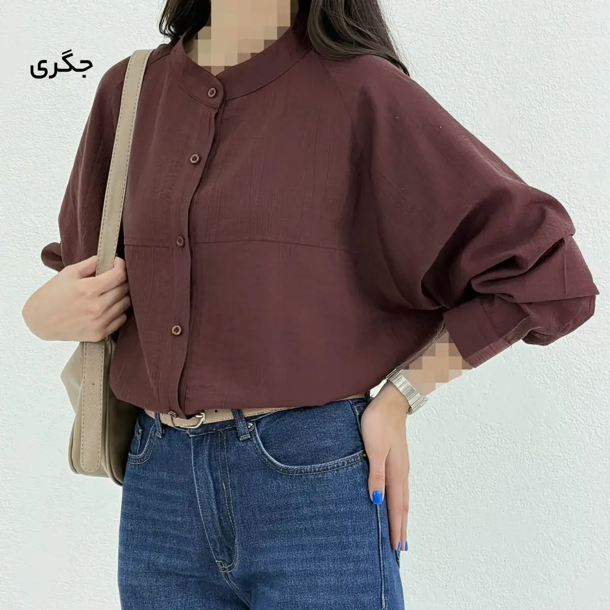 شومیز زنانه قواره دار NR | آی بولک