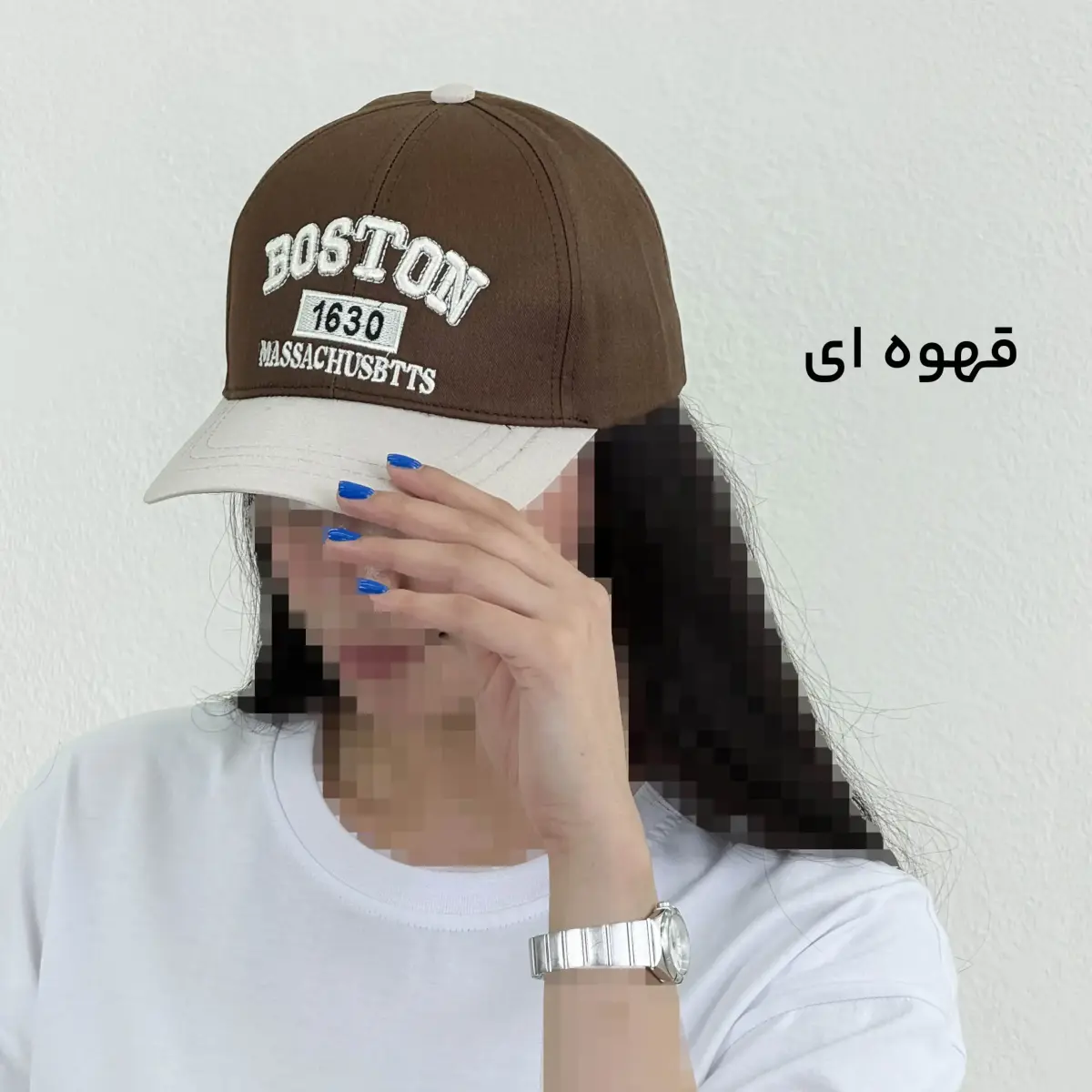 کلاه زنانه کتان BOSTON | آی بولک