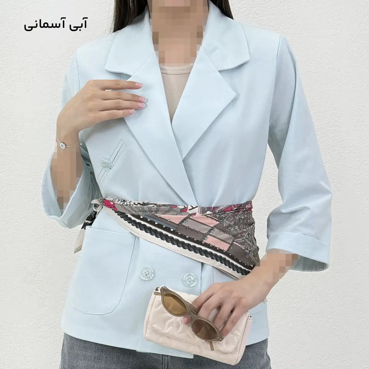 کت زنانه لینن یقه انگلیسی | آی بولک