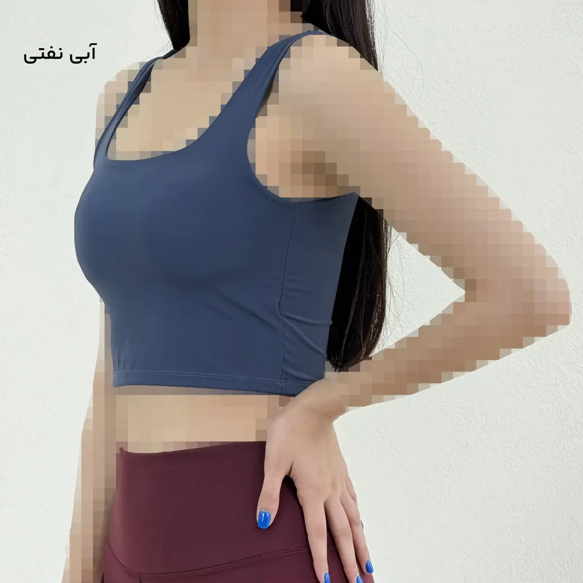 نیم تنه زنانه یقه خشتی مینی | آی بولک