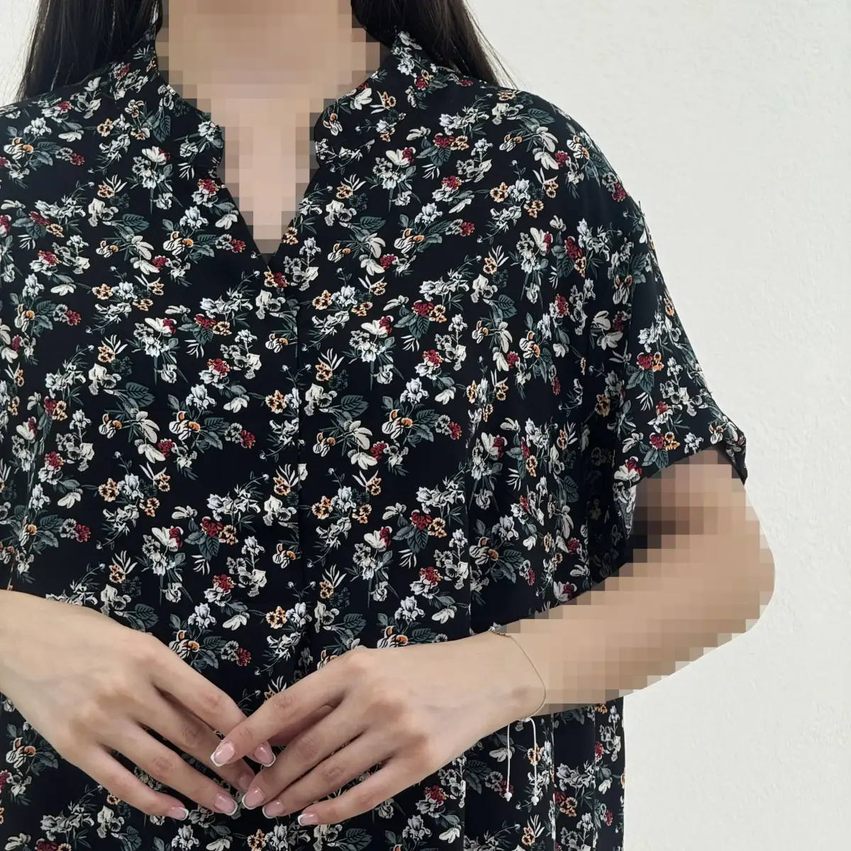 پیراهن زنانه نخی گلدار | آی بولک