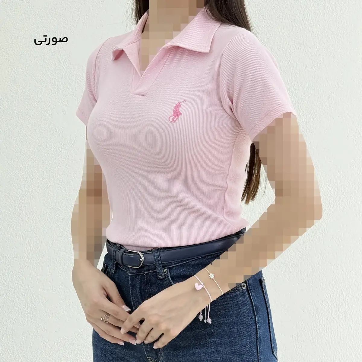 پولوشرت زنانه یقه شکاری پولو | آی بولک