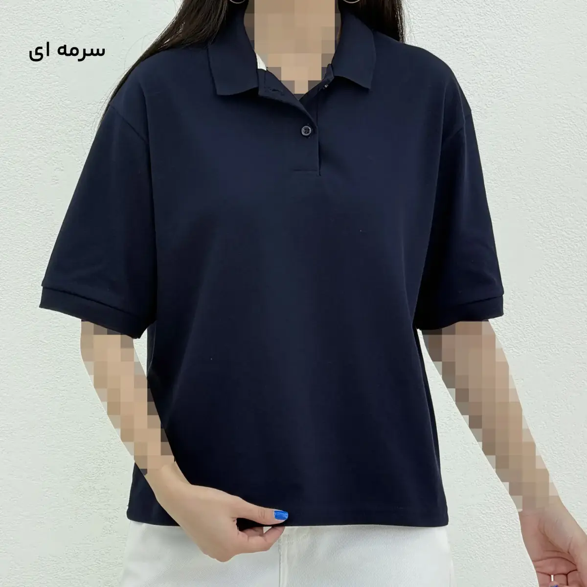پولوشرت زنانه جلو دکمه جودون | آی بولک