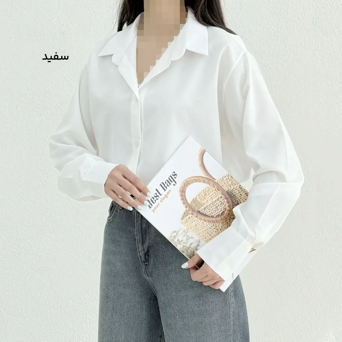 شومیز زنانه داکرون بیسیک | آی بولک