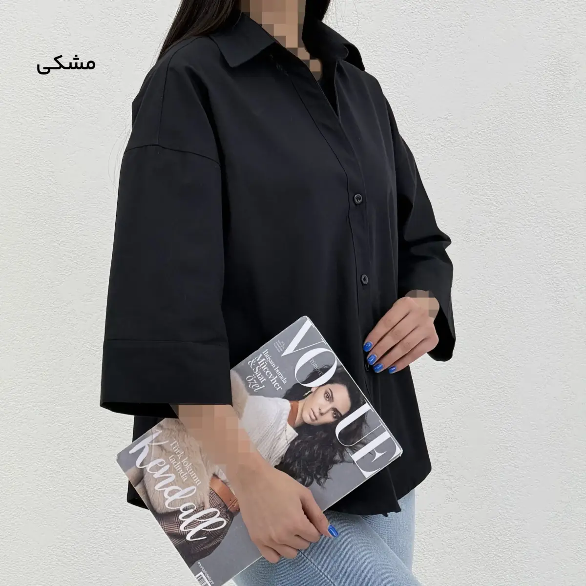 شومیز زنانه لینن پشت پیله | آی بولک