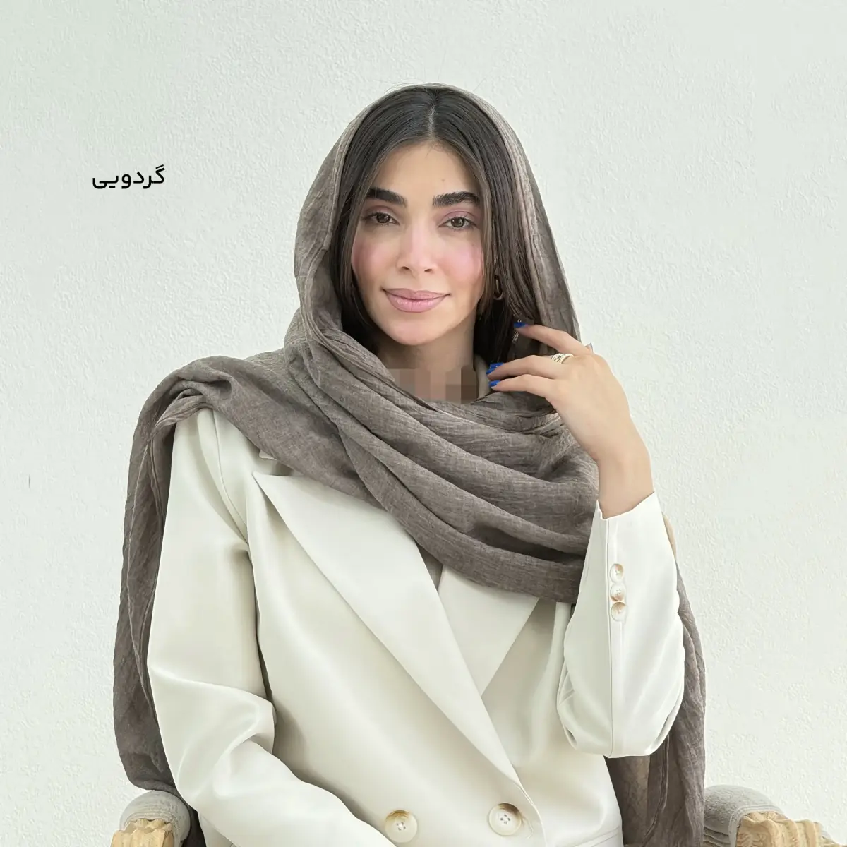 شال زنانه طرح امواج | آی بولک