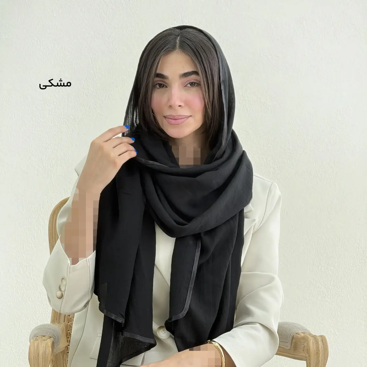 شال زنانه طرح امواج | آی بولک