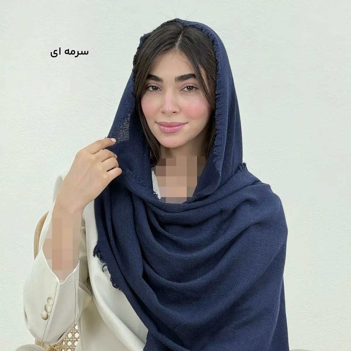 شال زنانه زارا دور ریش | آی بولک