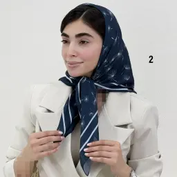 مینی اسکارف زنانه نخی طرحدار | آی بولک