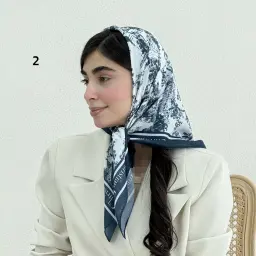 مینی اسکارف زنانه نخی میکس | آی بولک