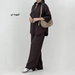 ست تونیک و شلوار زنانه لینن | آی بولک