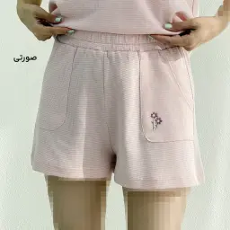 شورتک زنانه کمرکش بغل جیب | آی بولک