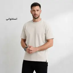 تیشرت مردانه ماکان یقه گرد | آی بولک