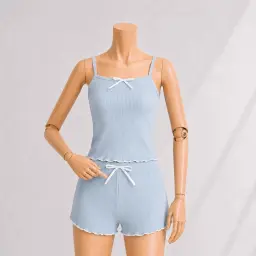 ست تاپ و شورتک زنانه کبریتی | آی بولک