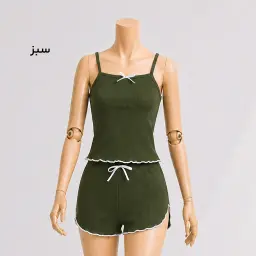 ست تاپ و شورتک زنانه کبریتی | آی بولک