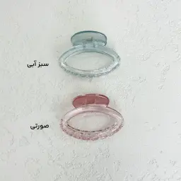 کلیپس شیشه ای بیضی دخترانه | آی بولک