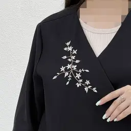 کت زنانه گلدوزی لینن | آی بولک