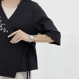 کت زنانه گلدوزی لینن | آی بولک