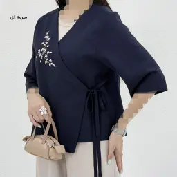 کت زنانه گلدوزی لینن | آی بولک