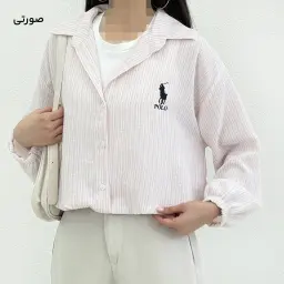شومیز زنانه دو تیکه لینن polo | آی بولک