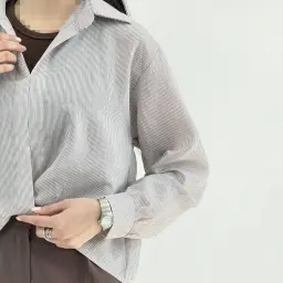 شومیز زنانه جلو پیچ شیشه ای | آی بولک
