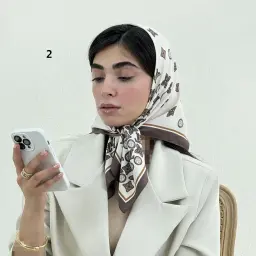 مینی اسکارف زنانه تویل LV | آی بولک