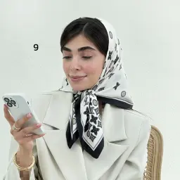 مینی اسکارف زنانه تویل LV | آی بولک