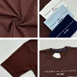 تیشرت مردانه پنبه‌‌ای Tommy کلاسیک | آی بولک