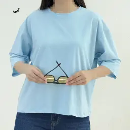 تیشرت زنانه باکسی بیسیک | آی بولک