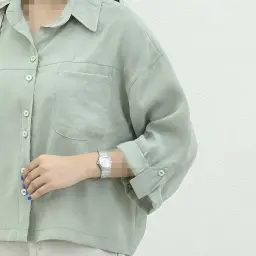 شومیز زنانه سیلک مودال تک جیب | آی بولک