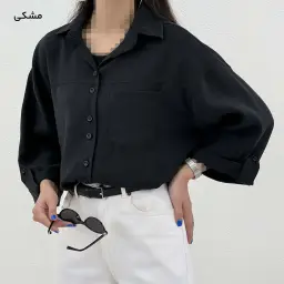 شومیز زنانه سیلک مودال تک جیب | آی بولک