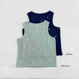 تاپ زنانه کبریتی طرح قلبی | آی بولک