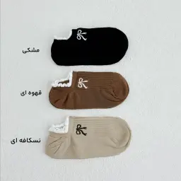 جوراب زنانه قوزکی طرح پاپیون | آی بولک