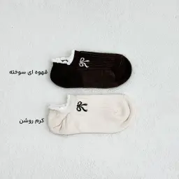 جوراب زنانه قوزکی طرح پاپیون | آی بولک