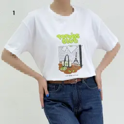 تیشرت زنانه باکسی طرح ورزش | آی بولک