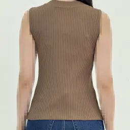 تاپ زنانه کرکره ای یقه هفت | آی بولک