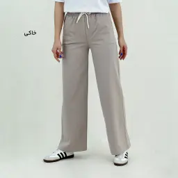 شلوار زنانه کمرکش گلکسی  | آی بولک