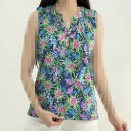 تاپ زنانه حلقه ای میکس سه دکمه | آی بولک