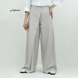شلوار زنانه کرپ بزیاق کلاسیک | آی بولک