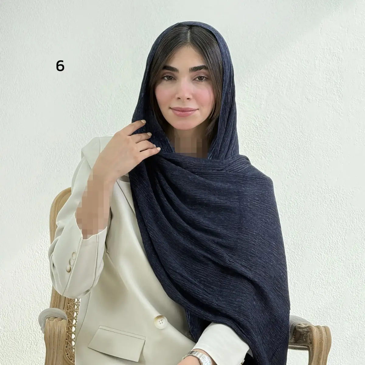 شال زنانه پلیسه زارا | آی بولک