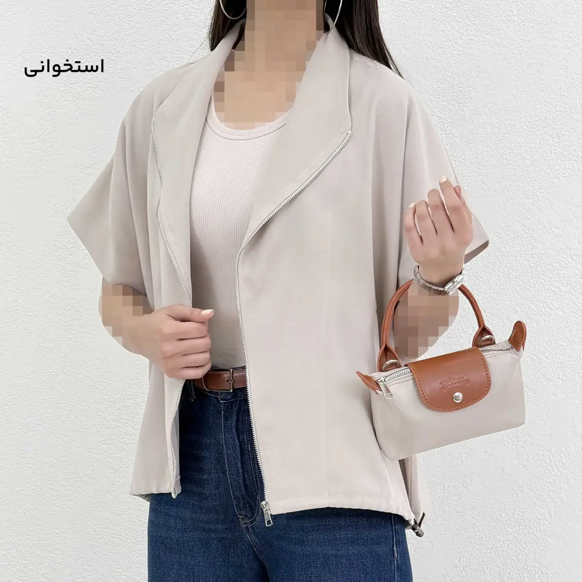 وست زنانه سیلک پایین گت | آی بولک
