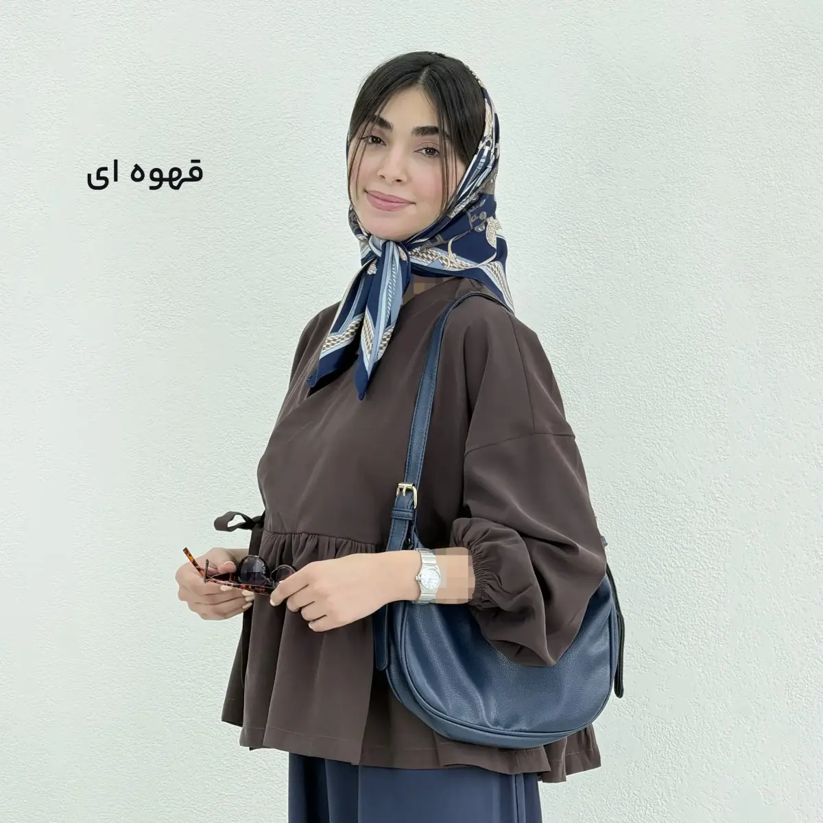 شومیز زنانه مودال پایین چیندار | آی بولک
