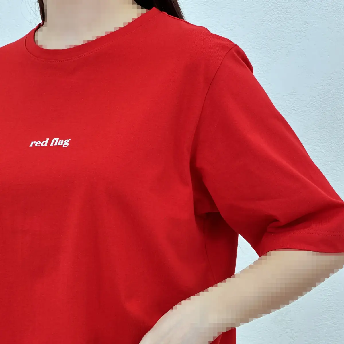 تیشرت زنانه یقه گرد red flag | آی بولک
