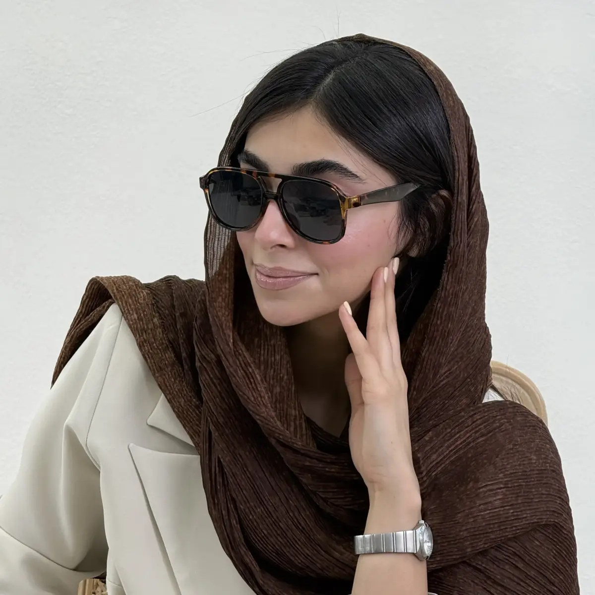 عینک آفتابی زنانه مدل خلبانی | آی بولک