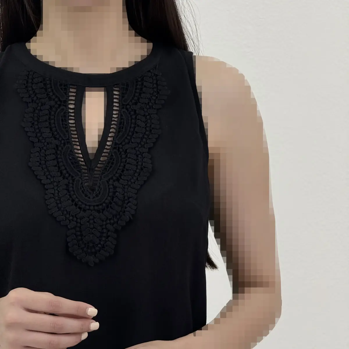 تاپ زنانه حلقه ای بافت گیپوری | آی بولک