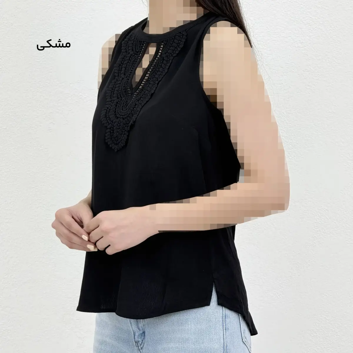 تاپ زنانه حلقه ای بافت گیپوری | آی بولک