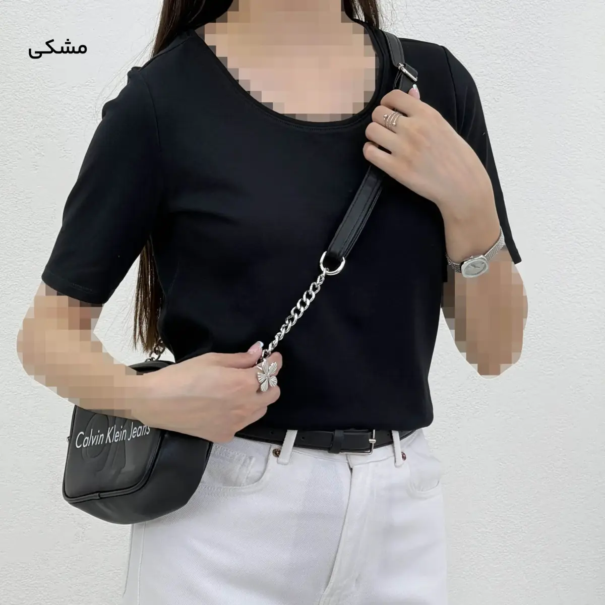 تیشرت زنانه یقه گرد بیسیک | آی بولک
